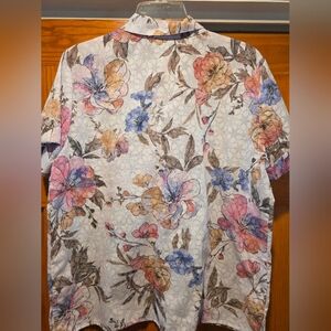 Alfred Dunner Pastel Floral Top